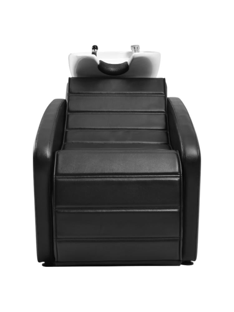 كرسي مغسلة و مساج إلكتروني لون اسود من صالون سيستم - موديل ES004