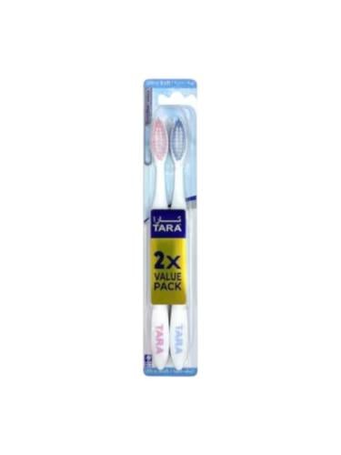 Tara Avante Sensitive Extra Soft Toothbrush - 2 Pack | Assorted Colors