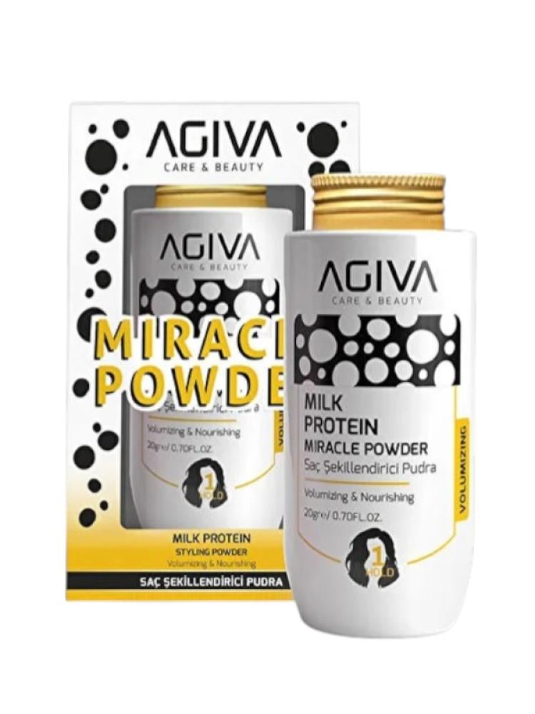 ميراكل بودرة تصفيف الشعر ببروتين الحليب من اجيفا