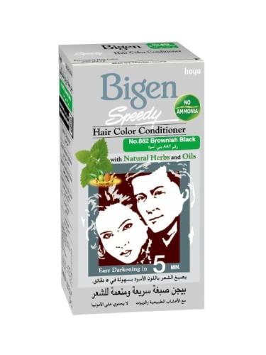 بيجين صبغة شعر معالج لون بني اسود 882