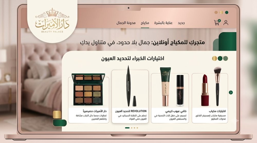 متجر مكياج أون لاين | مستحضرات تجميل أصلية بأسعار تنافسية