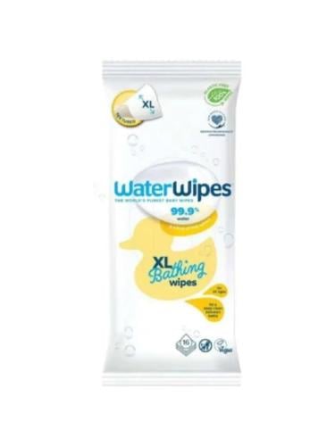 WaterWipes Plastic Free Baby Bath Wipes, (XL) 16 Wipes