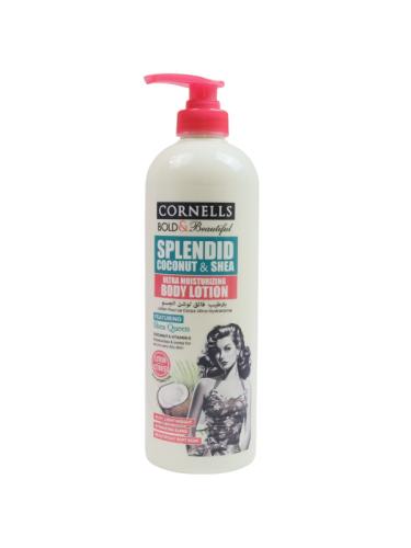 Cornell's Bold & Beautiful Ultra Moisture Body Lotion with Shea Butter & Coconut, 1000ml
