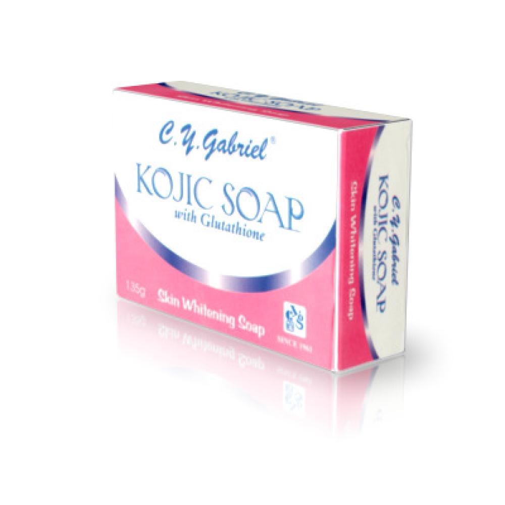 cy gabriel glutathione soap CY Gabriel - Kojic Soap with Glutathione - 135g - دار الأميرات