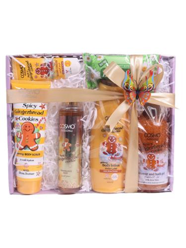 Spicy Ginger Cookie Box for Indulgence and Daily Care – 6 Pieces