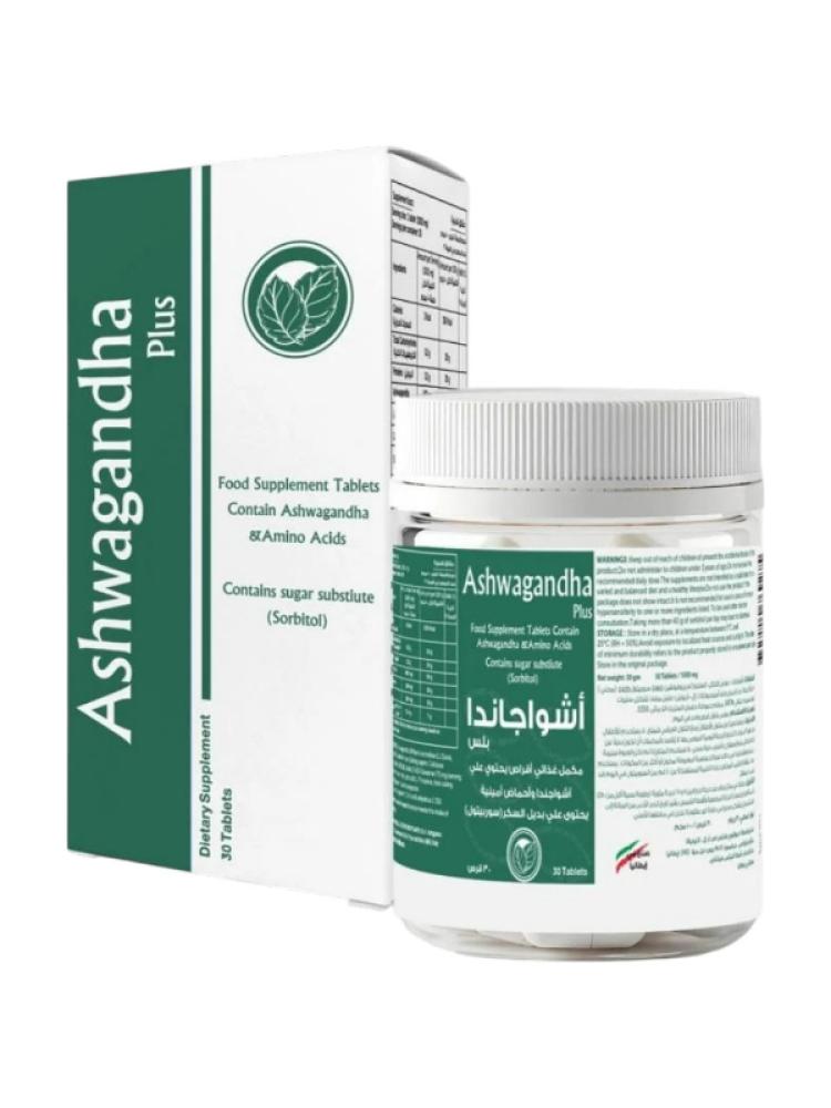 Ashwagandha Plus Dietary Supplement for Energy & Stress Relief – 30 Tablets