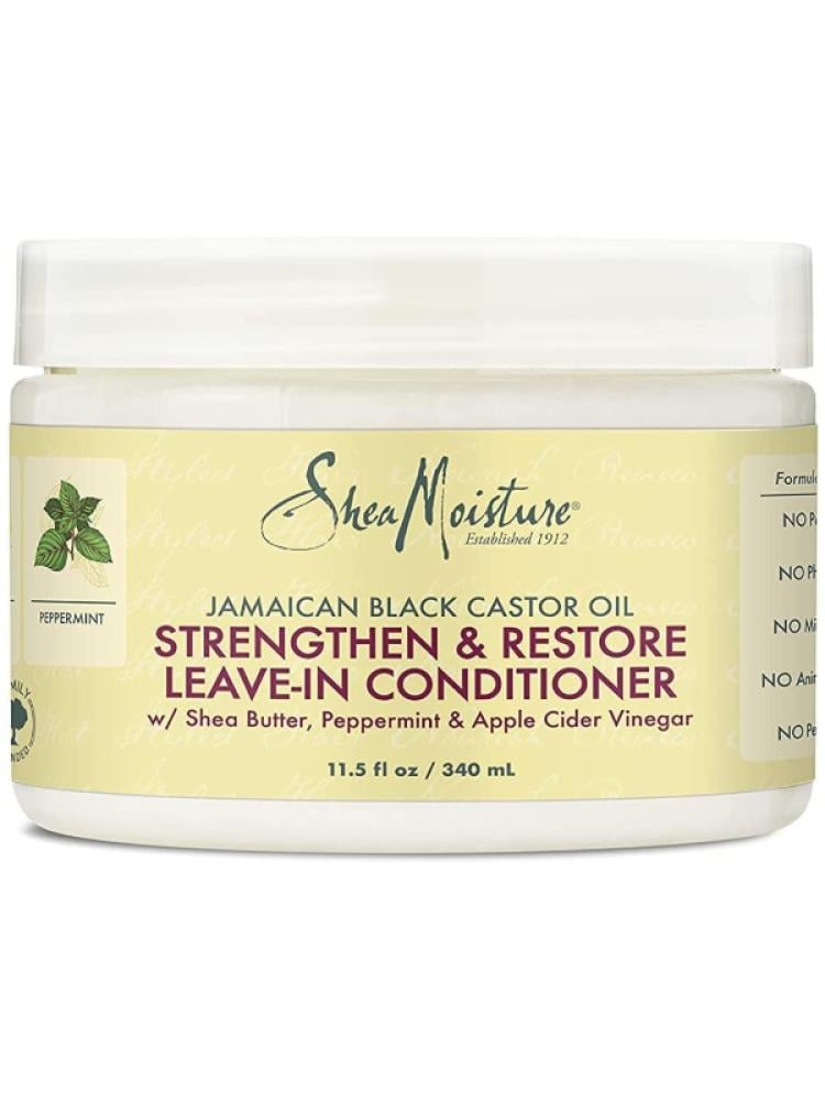 Shea Moisture Jamaican Black Castor Oil Strengthen Restore Leave In Conditioner 340 ml