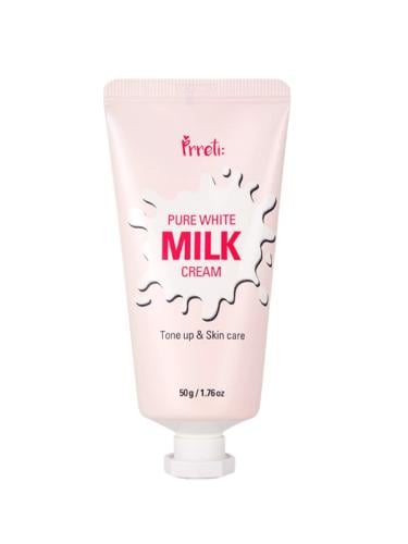 Pretti - Pure White Milk Extract Skin Lightening and Moisturizing Cream - 50g