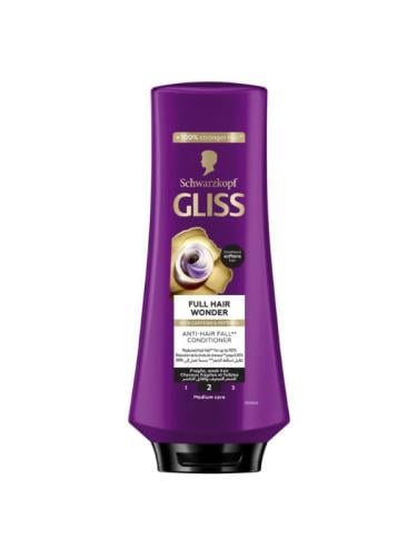 Schwarzkopf Gliss Full Hair Wonder Anti-Fall Conditioner for Weak Hair - 360ml