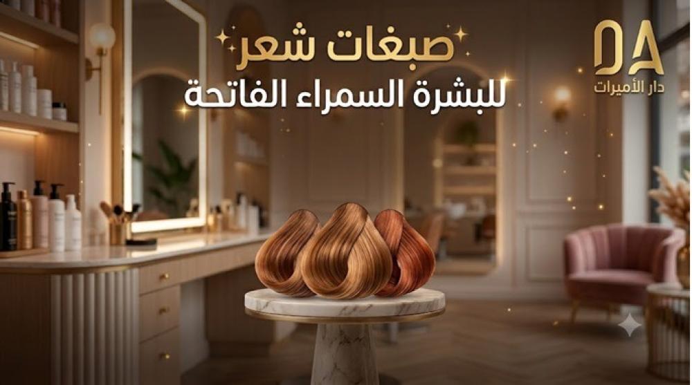صبغات شعر للبشرة السمراء الفاتحة: ألوان تضيء وجهك وتبرز جمالك