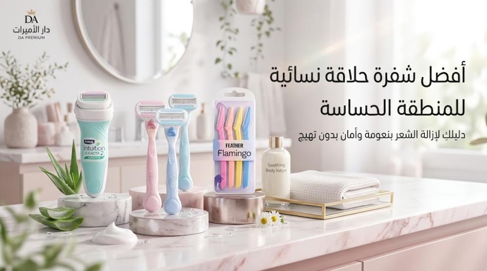 أفضل شفرة حلاقة نسائية للمنطقة الحساسة