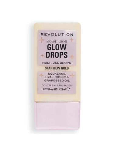 Makeup Revolution Glow Bright Light Highlighter, Golden Star Dew