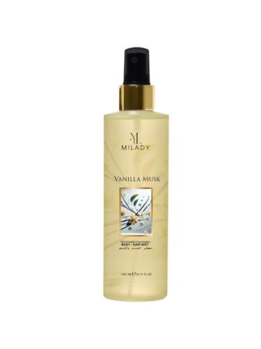 معطر للشعر والجسم مسك الفانيلا من ميليدي - 240 مل