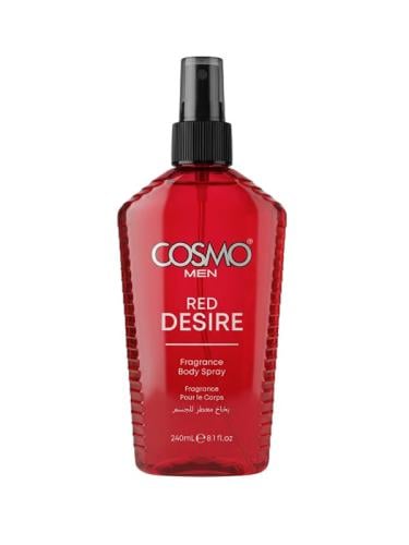 Cosmo Red Desire Body Spray for Men - 240ml