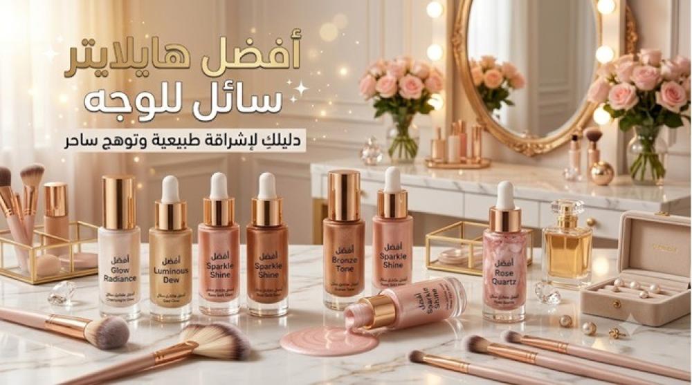 أفضل هايلايتر سائل للوجه: دليلكِ الشامل لاختيار الدرجة المناسبة وطرق التطبيق الاحترافية