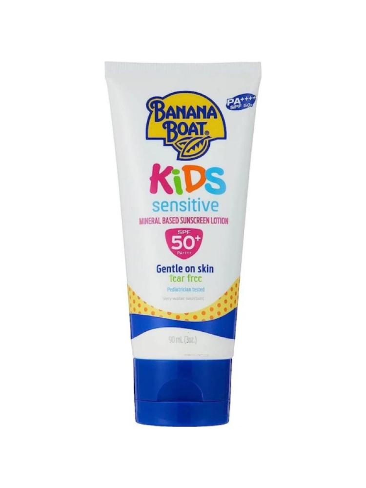 Banana Boat Sunscreen Lotion for Sensitive Skin for Children Strength 50 90ml
