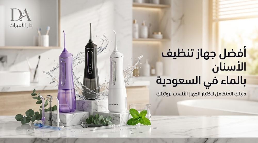 أفضل جهاز تنظيف الأسنان بالماء في السعودية