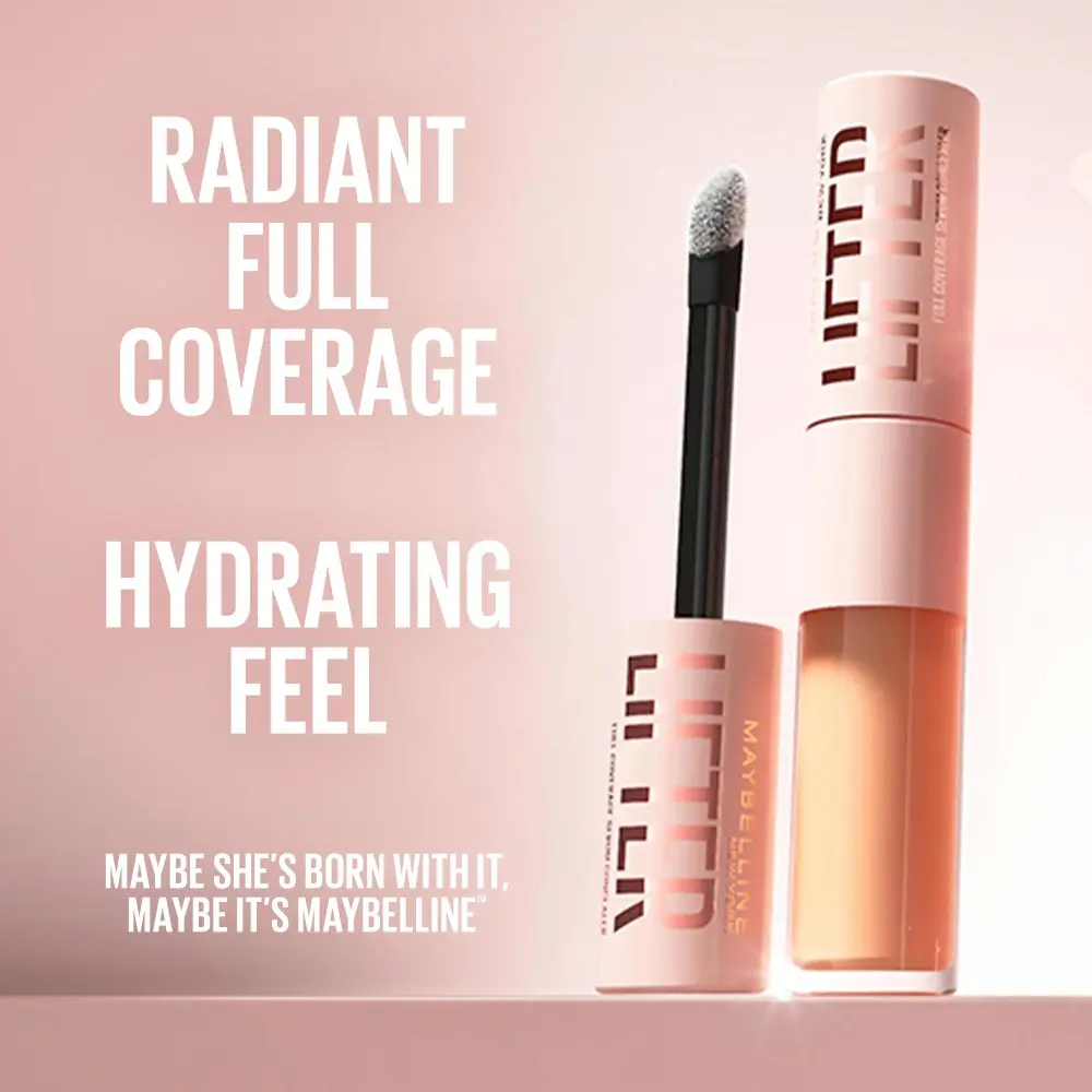 Maybelline Lifter Serum Concealer – Full Coverage with a Natural Radiant Finish – 11 ml | Shade85