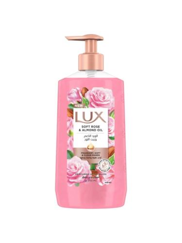 Lux Soft Rose & Almond Oil Perfumed Liquid Hand Wash - 250 ml