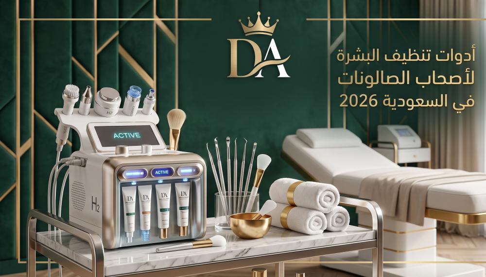 أدوات تنظيف البشرة لأصحاب الصالونات في السعودية 2026