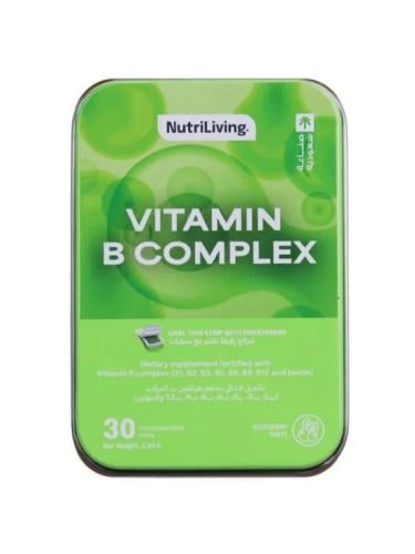 Nutri-Living Vitamin B Complex Orally Dispersible Supplement - 30 Tablets