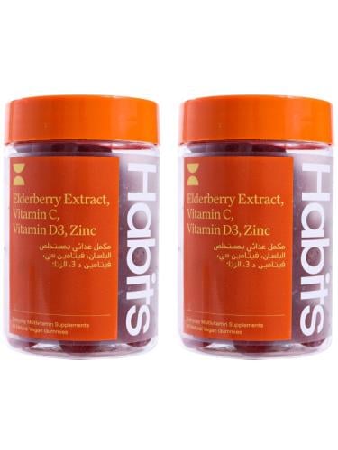Habits Women's Multivitamin + Elderflower Extract Dietary Supplement - 60 Count 1+1