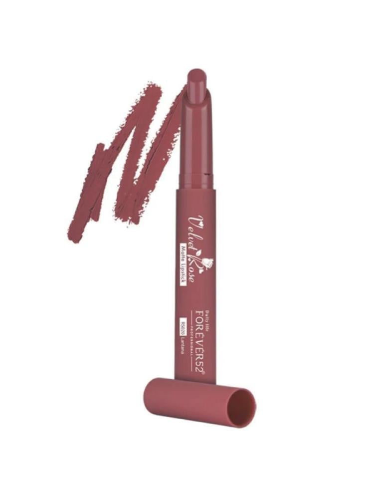 روج فور ايفر52 - احمر شفاة فيلفيت روز مطفي من فورايفر 52 - RS020