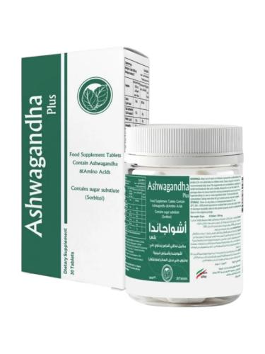 Ashwagandha Plus Dietary Supplement for Energy & Stress Relief – 30 Tablets