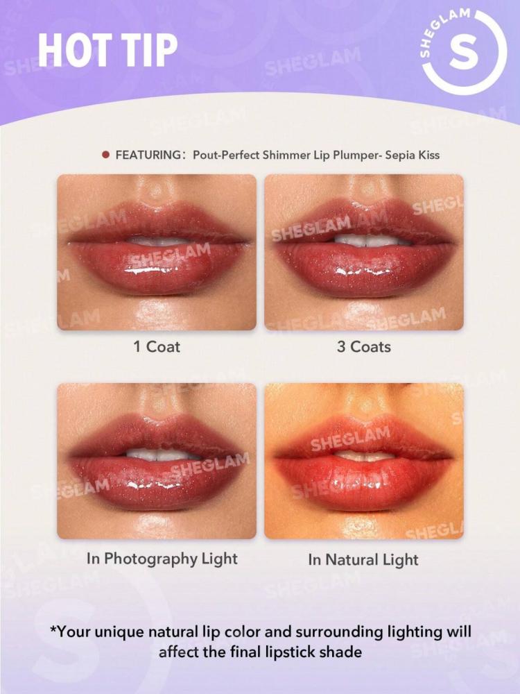 Shiklam Lip Gloss and Plumper - FIRST CRUSH