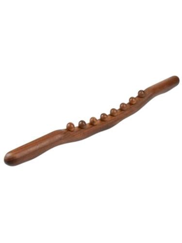 Multi-Ball Wooden Massage Stick by Spa System