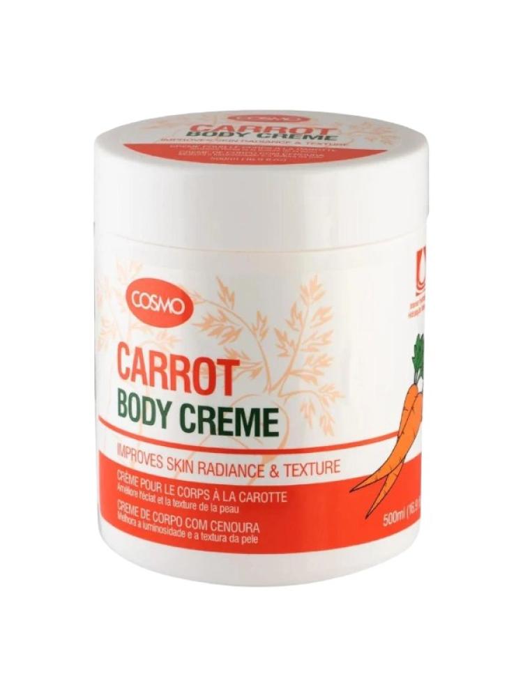 Cosmo Carrot Extract Moisturizing, Nourishing, and Skin Tone-Evening Cream - 500ml