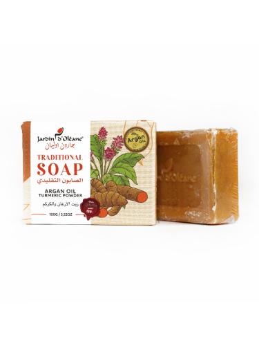 Jardenia Olian Traditional Soap with Argan Oil and Turmeric 100g