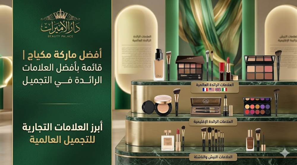 أفضل ماركة مكياج | قائمة بأفضل العلامات الرائدة في التجميل