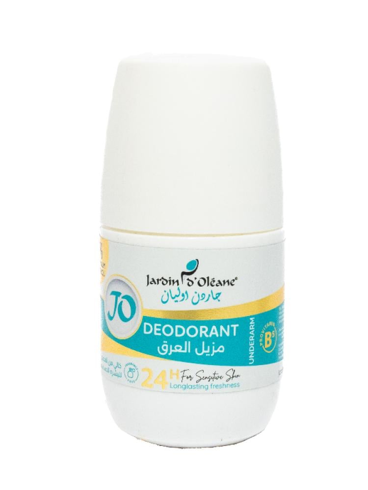 جو مزيل عرق للبشرة الحساسة خالي من العطور من جاردن اوليان ، 60 مل