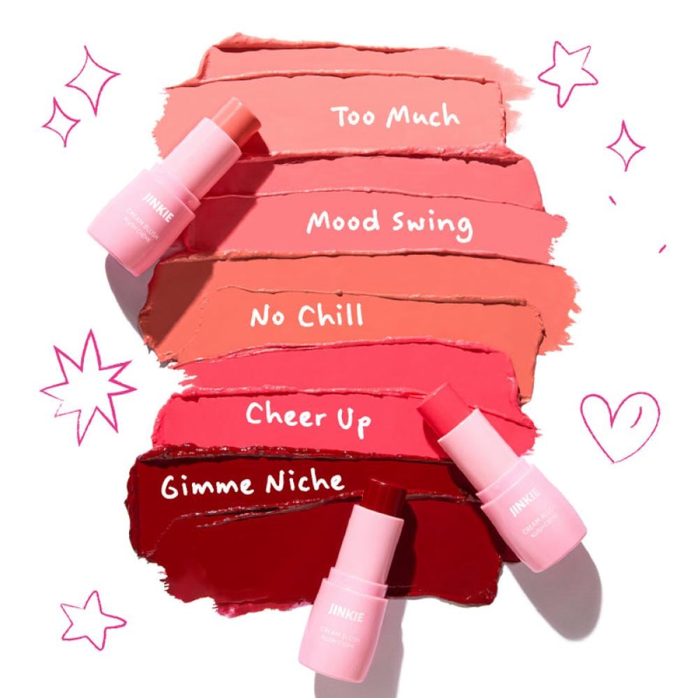 Jinkie Cream Blush – Trouble Maker – 6 g | No Chill Amber