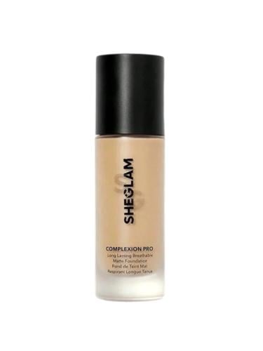 SHEGLAM Complexion Pro Long Lasting Breathable Matte Foundation-Sand - 30 ml