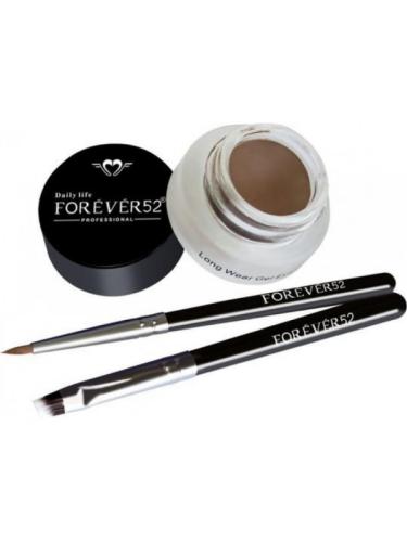 Forever52 Long Lasting Gel and Tattoo Eyeliner, GT002, Dark Brown