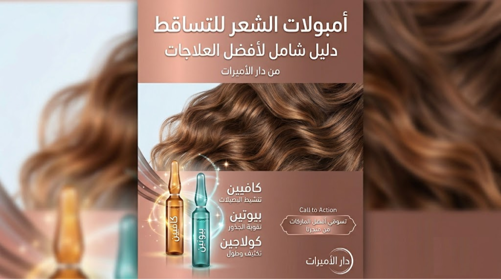 أمبولات الشعر للتساقط