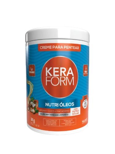 skafe Kera Form Hair Styling and Moisturizing Cream for Dry Hair with Nourishing Oils - 1 kg
