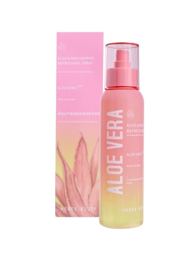 HERES B2UTY Aloe Vera & Niacinamide Hydrating Spray - 250ml -    -