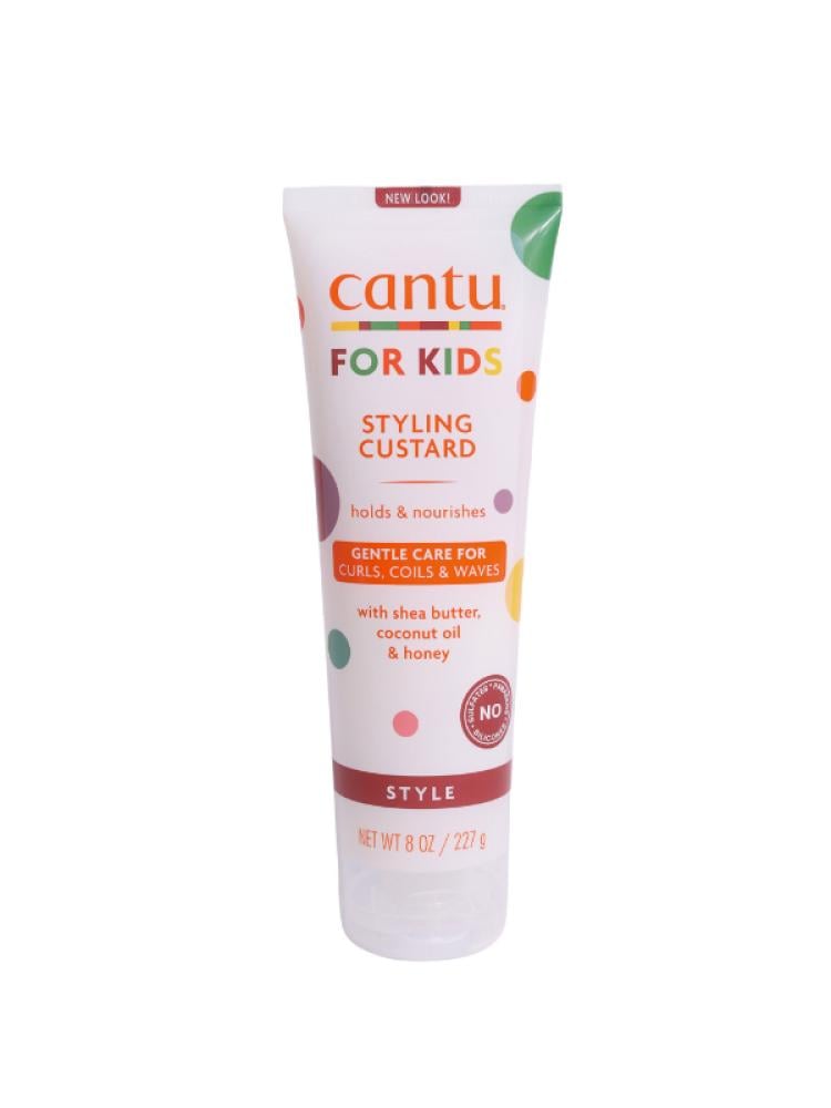 كاسترد كريم مصفف لشعر الأطفال من كانتو , 227 جرام