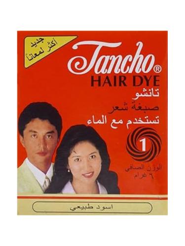 صبغة تانشو أسود طبيعي - 6 جرام