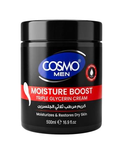 Cosmo - Men Triple Glycerin Moisturizing Cream - 500ml