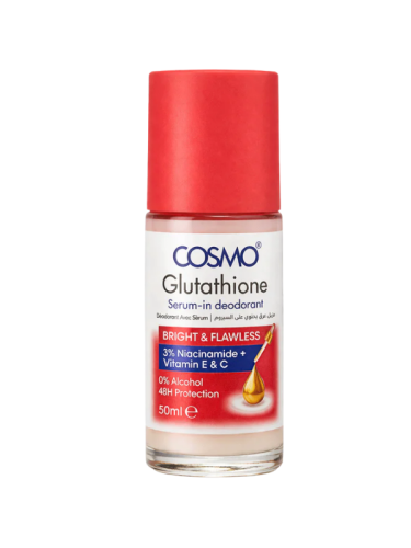 Cosmo Glutathione Bright & Flawless Serum-In Deodorant | 50 ml -    -