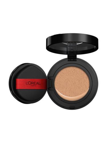 Infallible Fresh Wear Cushion Foundation – Lightweight Coverage & 24H Wear from L'Oréal Paris – Medium Warm 260