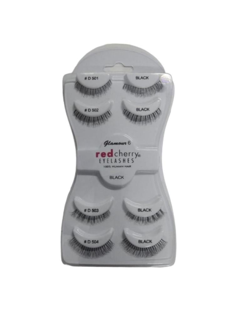Red Cherry 4-in-1 Black Eyelash Set - Glamour6