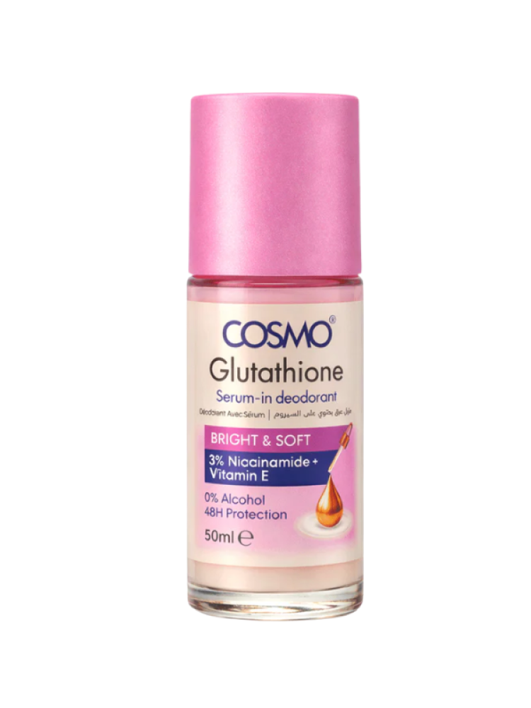 Cosmo Glutathione Bright & Soft Serum-In Deodorant | 50 ml - دار الأميرات