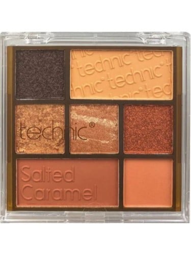 Technic Salted Caramel 7 Color Eyeshadow Palette - 10.5g