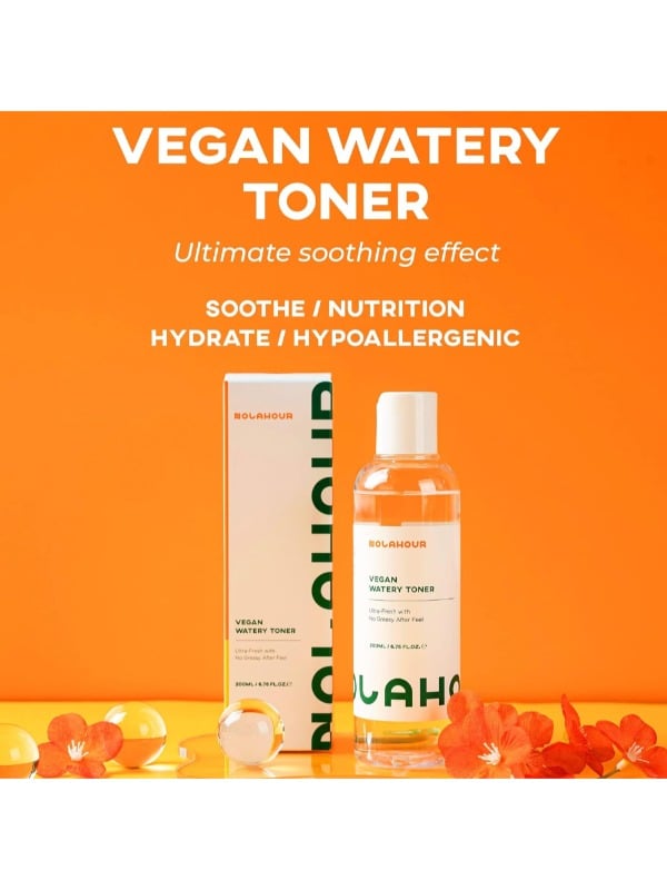 Nolahour Vegan Watery Toner - 200 ml