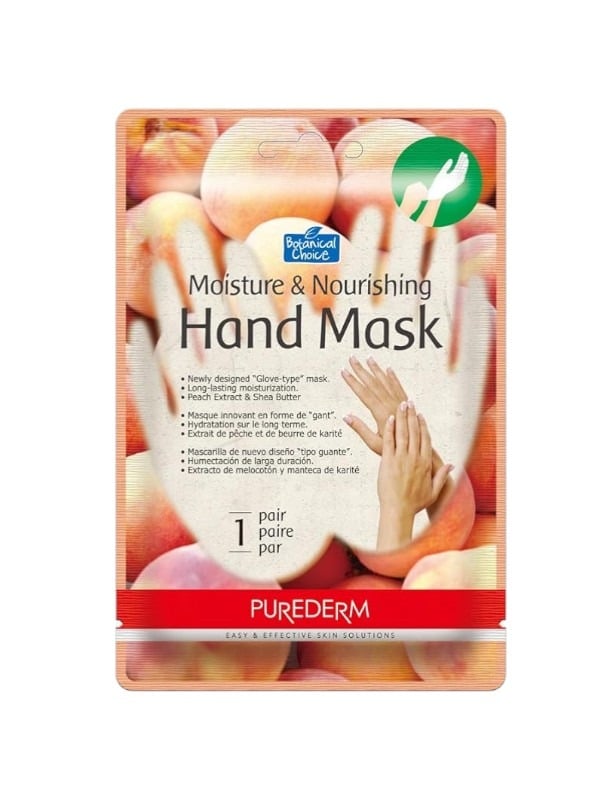 Purederm Peach Nourishing & Moisturizing Hand Mask Gloves – 13g